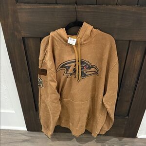 Baltimore Raven’s Salute to Service Nike Hoodie Apparel with NFL Collaboration